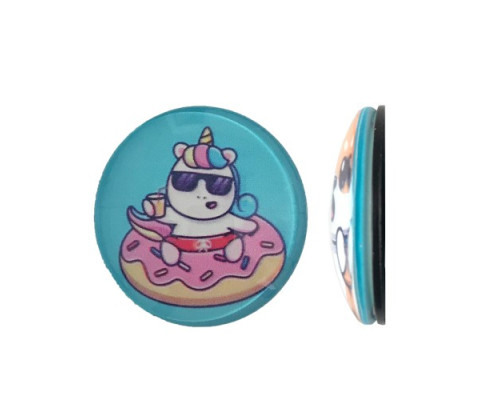 Тримач Поп Сокет NEW GLASS (Скло) BABY UNICORN №20 mag-2000001393093101919