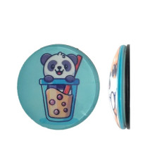 Тримач Поп Сокет NEW GLASS (Скло) BABY PANDA №7 mag-2000001393352101944