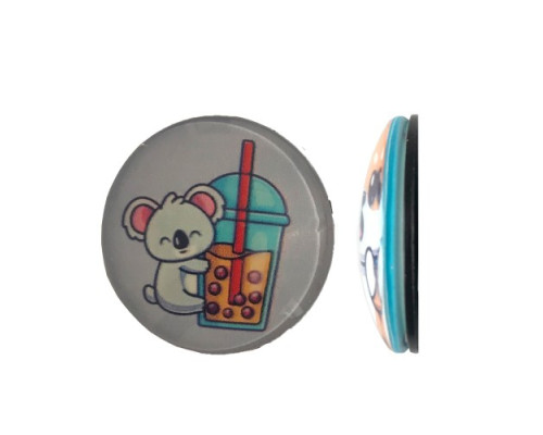 Тримач Поп Сокет NEW GLASS (Скло) BABY KOALA №2 mag-2000001393697101978