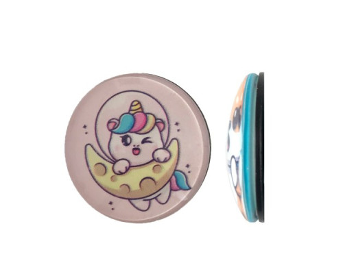 Тримач Поп Сокет NEW GLASS (Скло) BABY UNICORN №21 mag-2000001393109101920