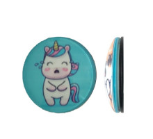 Тримач Поп Сокет NEW GLASS (Скло) BABY UNICORN №33 mag-2000001393222101932
