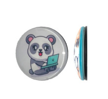 Тримач Поп Сокет NEW GLASS (Скло) BABY PANDA №8 mag-2000001393369101945