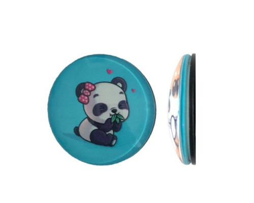 Тримач Поп Сокет NEW GLASS (Скло) BABY PANDA №30 mag-2000001393581101967