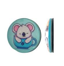 Тримач Поп Сокет NEW GLASS (Скло) BABY KOALA №3 mag-2000001393703101979