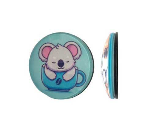 Тримач Поп Сокет NEW GLASS (Скло) BABY KOALA №3 mag-2000001393703101979