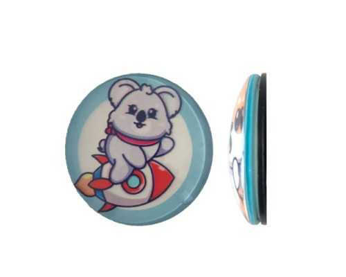 Тримач Поп Сокет NEW GLASS (Скло) BABY KOALA №13 mag-2000001393802101989