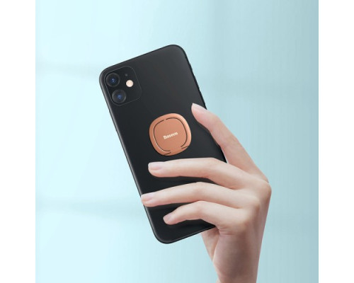Кільце - тримач Baseus Invisible phone ring holder Rose gold SUYB-0R mag-695315622301154496