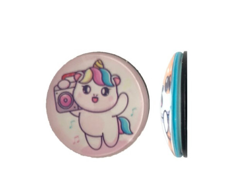 Тримач Поп Сокет NEW GLASS (Скло) BABY UNICORN №6 mag-2000001392959101905