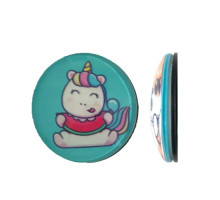 Тримач Поп Сокет NEW GLASS (Скло) BABY UNICORN №22 mag-2000001393116101921