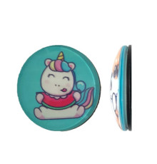 Тримач Поп Сокет NEW GLASS (Скло) BABY UNICORN №22 mag-2000001393116101921