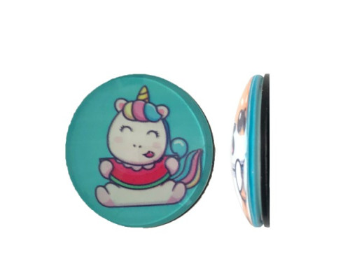 Тримач Поп Сокет NEW GLASS (Скло) BABY UNICORN №22 mag-2000001393116101921