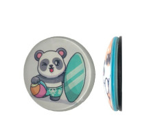 Тримач Поп Сокет NEW GLASS (Скло) BABY PANDA №31 mag-2000001393598101968