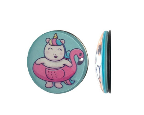 Тримач Поп Сокет NEW GLASS (Скло) BABY UNICORN №40 mag-2000001395059102084