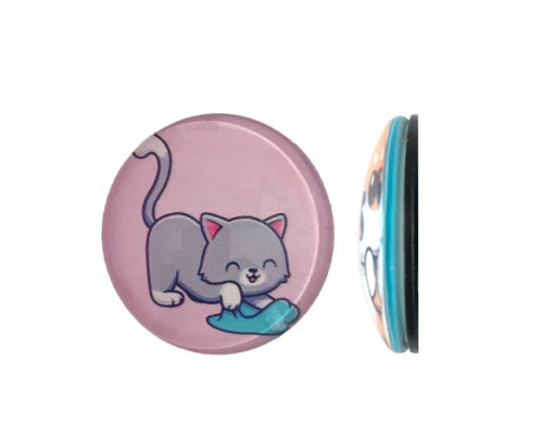 Тримач Поп Сокет NEW GLASS (Скло) KITTY №29 mag-2000001392782101888