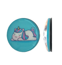 Тримач Поп Сокет NEW GLASS (Скло) BABY UNICORN №41 mag-2000001395066102085