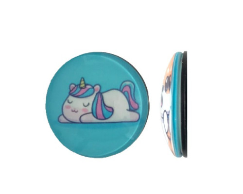 Тримач Поп Сокет NEW GLASS (Скло) BABY UNICORN №41 mag-2000001395066102085