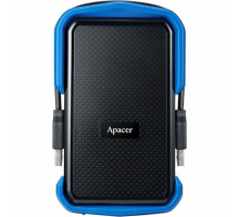 PHD External 2.5'' Apacer USB 3.1 AC631 2TB Black/Blue (color box) (AP2TBAC631U-1)