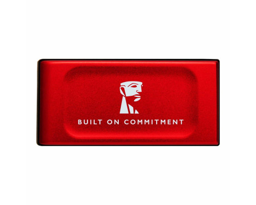 Портативний SSD Kingston XS1000R BOC 2TB USB 3.2 Gen2 Type-C 3D NAND Red (SXS1000R/2000GA)