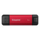Портативний SSD Kingston Dual USB-A/C 1TB Dual Portable 1050MB/s USB 3.2 Gen 2 Red/Black (SPSD/1TB)