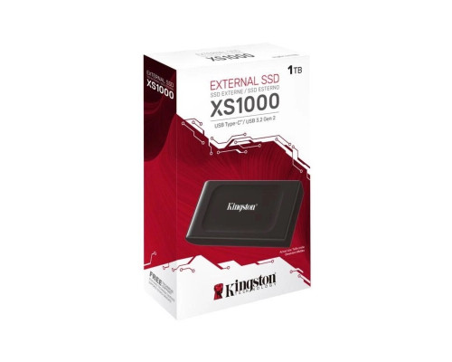 SSD Portable Kingston XS1000 2TB USB 3.2 Gen2 Type-C IP55 3D NAND (SXS1000/2000G)