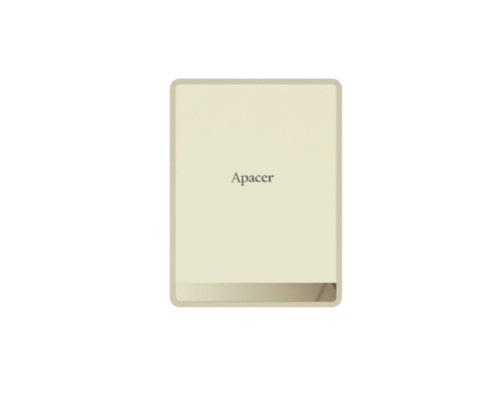 Портативний SSD Apacer AS724 512 GB USB 3.2 Gen.2 Type-C Read/Write 500MB/s Cream (AP512GAS724C-1)