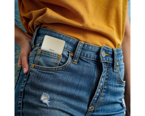 Портативний SSD Apacer AS724 512 GB USB 3.2 Gen.2 Type-C Read/Write 500MB/s Cream (AP512GAS724C-1)