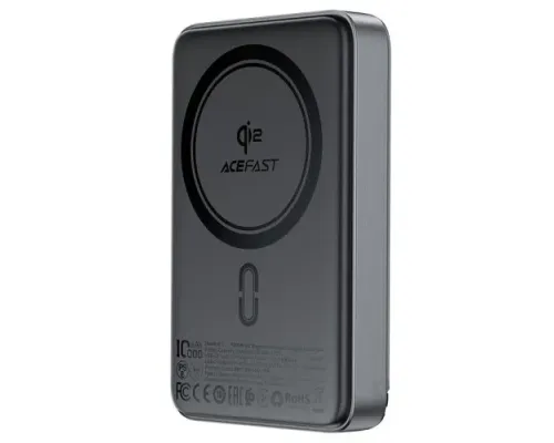 УМБ ACEFAST M11 PD30W Qi2 MagSafe wireless charging power bank 10 000 mAh Black mag-6974316282341153270