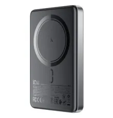 УМБ ACEFAST M12 PD20W ultra thin MagSafe wireless charging power bank 10 000 mAh Black mag-6974316283393153280