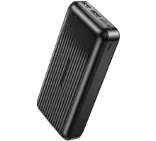 Універсальна мобільна батарея XO PB302 Light Display Power Bank 20000mAh Чорний mag-6920680831937147219