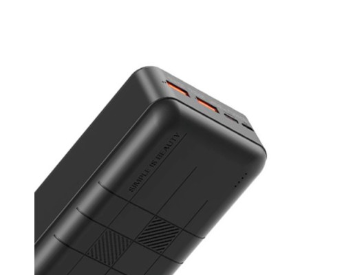 Універсальна мобільна батарея XO PR189 fast charge light display PD20W+QC22.5W 30 000 mAh Чорний mag-692068083202654842