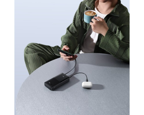 УМБ Baseus Bipow 2 Digital Display With Built-in USB-C Cable 20000mah 20W Black P10077101113-01 mag-6932172670900134254