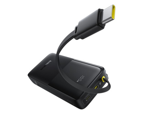 УМБ Baseus Bipow 2 Digital Display With Built-in USB-C Cable 20000mah 20W Black P10077101113-01 mag-6932172670900134254