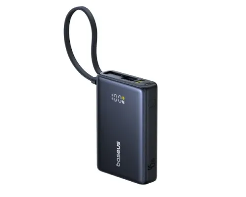 УМБ Baseus PicoGo Digital Display Power Bank 10000 mAh 45W Black P10076803123-00 mag-6932172678715145732