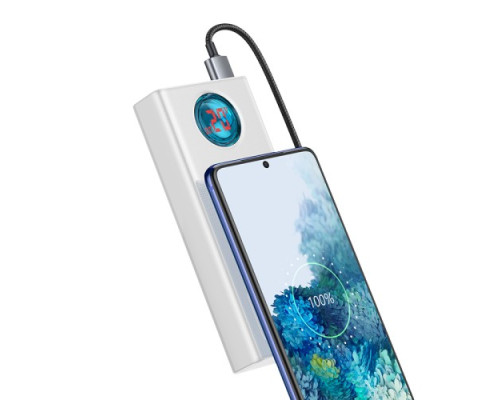 УМБ Baseus Amblight Digital Display Quick Charge 30000mAh 65W Overseas Edit White PPLG000102 mag-693217261361760847