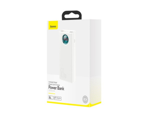 УМБ Baseus Amblight Digital Display Quick Charge 30000mAh 65W Overseas Edit White PPLG000102 mag-693217261361760847