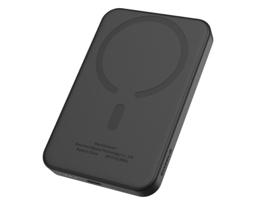 УМБ Baseus Magnetic Mini Wireless Fast Charge 5 000 mAh 20W Black P10022107113-00 mag-6932172636234140487