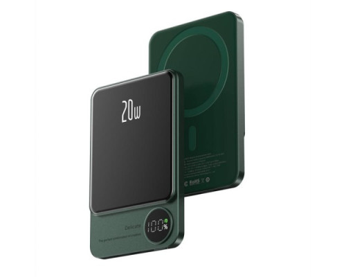 УМБ Q9 MagSafe 20W 10 000 mAh Dark green mag-2000001498576143012