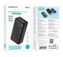 УМБ BOROFONE BJ56B Graceful 22.5W+PD20W 30000mAh чорна mag-6941991116445141169