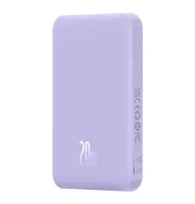 УМБ Baseus Magnetic Mini Wireless Fast Charge 5 000 mAh 20W Purple P10022107513-00 mag-6932172636203145703