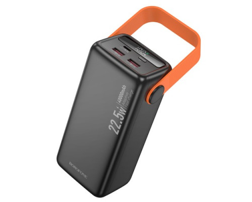 УМБ BOROFONE BJ66 Magnifico 22.5W+PD20W 40000mAh чорна mag-6941991115141135986