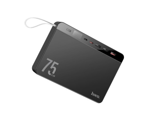 УМБ Hoco J94 Overlord 22.5W fully compatible PD20W/QC/LCD 75 000mAh Black mag-6931474779175140491