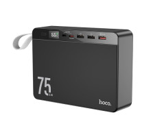 УМБ Hoco J94 Overlord 22.5W fully compatible PD20W/QC/LCD 75 000mAh Black mag-6931474779175140491