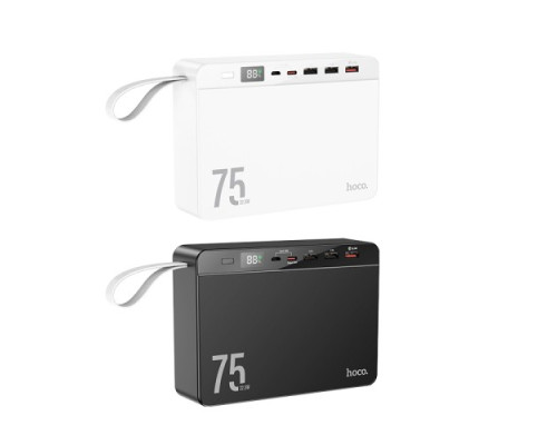 УМБ Hoco J94 Overlord 22.5W fully compatible PD20W/QC/LCD 75 000mAh Black mag-6931474779175140491