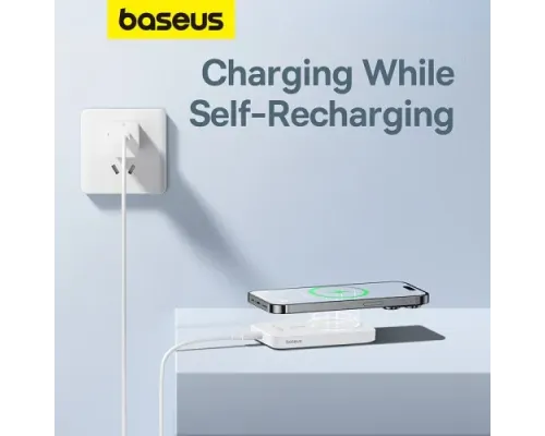 УМБ Baseus Magnetic Mini Wireless Fast Charge 5 000 mAh 20W White P10022107223-00 mag-6932172636210145704