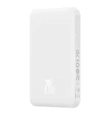 УМБ Baseus Magnetic Mini Wireless Fast Charge 5 000 mAh 20W White P10022107223-00 mag-6932172636210145704