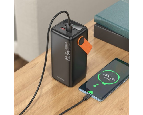 УМБ BOROFONE BJ66A Magnifico 22.5W+PD20W 50000mAh чорна mag-6941991115158135987