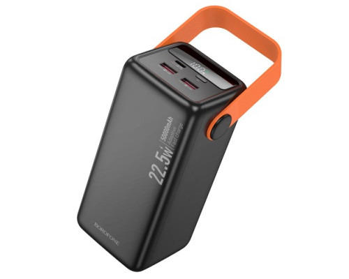 УМБ BOROFONE BJ66A Magnifico 22.5W+PD20W 50000mAh чорна mag-6941991115158135987