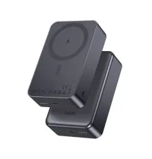 УМБ Hoco J160B Original PD20W magnetic power bank 20000mAh metal gray mag-6942007664103146183