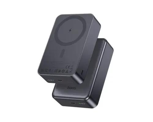 УМБ Hoco J160B Original PD20W magnetic power bank 20000mAh metal gray mag-6942007664103146183