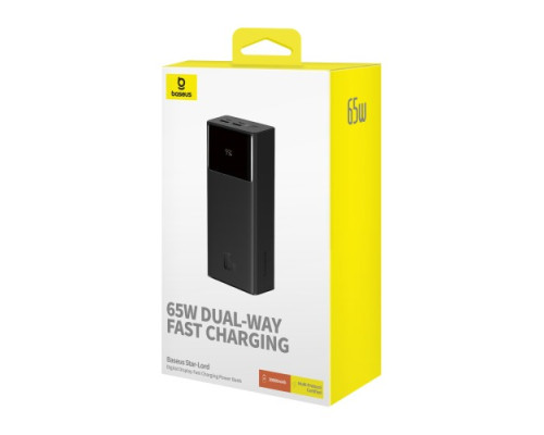 УМБ Baseus Star-Lord Digital Display Fast Charge 30 000 mAh 65W Black P10022908113-00 mag-693217264139954650